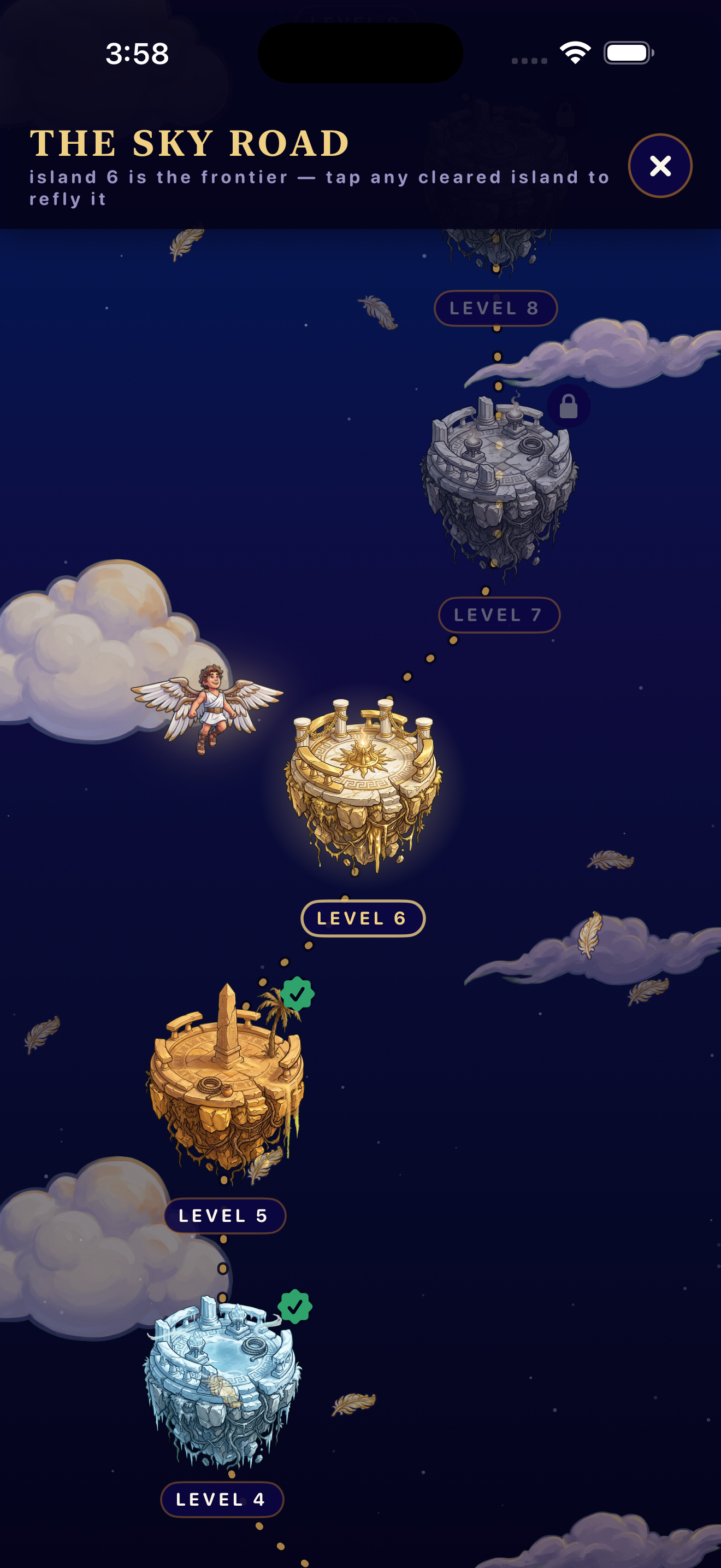 The Sky Road — every island on one winding map